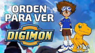Orden Para Ver Digimon Orden Fácil Y Rápido De Digimon Adventure