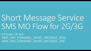 Short Message Service - SMS MO Flow for 2G / 3G GSM WCDMA Networks screenshot 1