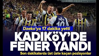 Fenerbahçe 2-1 Gaziantep FK (Maç Özeti)