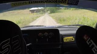 Rally Edane 2016 SS4 Emil Andersson & Kim Rauséus