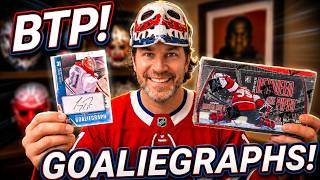 🥅 GOALIEGRAPHS?! 🚨 | 2013-14 In the Game Between the Pipes Hockey Box Break 🔥