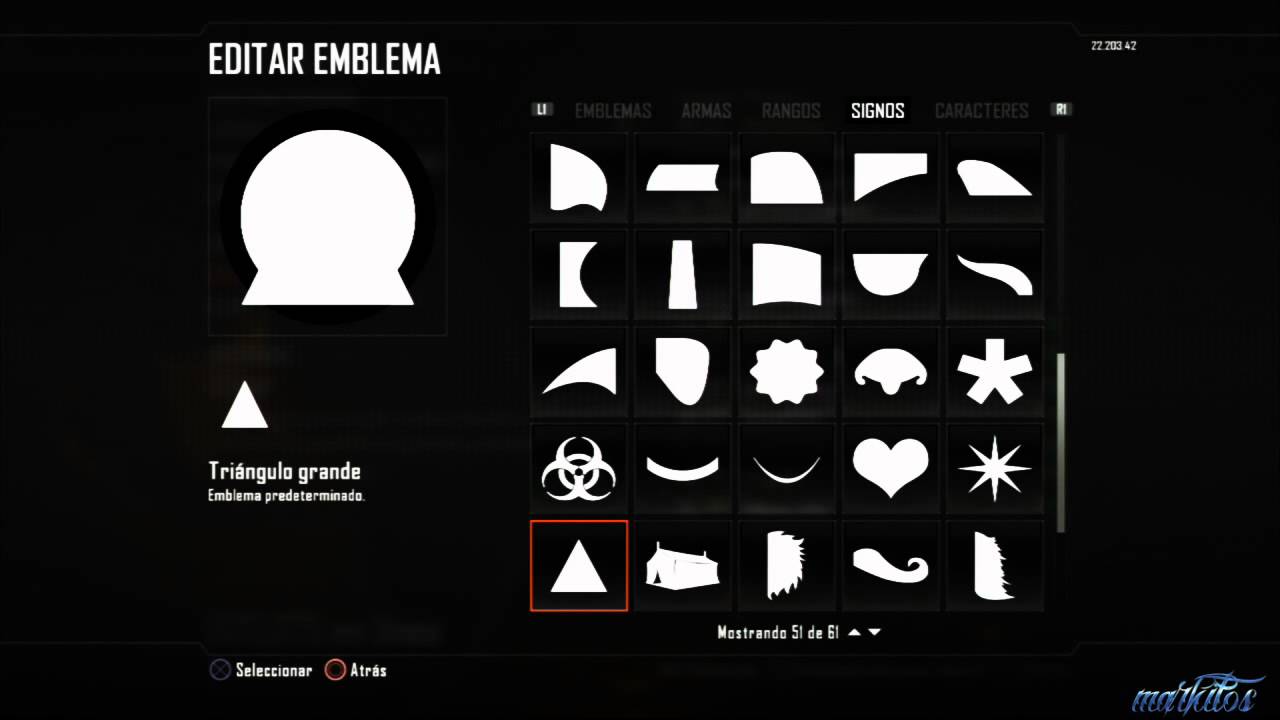 Black Ops 2 Tutorial emblema | Copyright (Black Ops 2 Emblems)