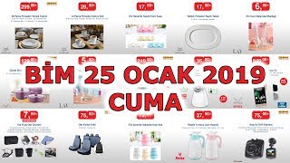 BUGÜN BİM'DE NELER VAR? | BİM 25 OCAK 2019 CUMA | BİM AKTÜEL ÜRÜNLER | BİM AKTÜEL 25 OCAK 2019