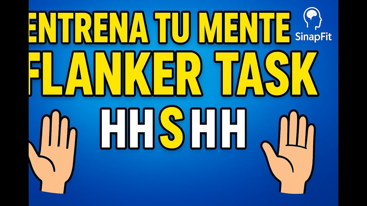 Entrena tu Atención y Concentración _ Flanker Task (Ejercicio Cognitivo Clásico)