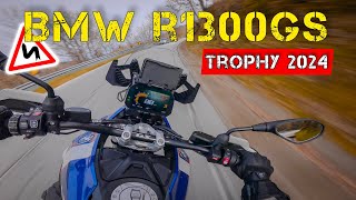 BMW R1300GS Trophy 2024 | RAW SOUND [4K RAW Onboard]