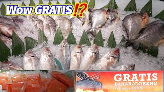 GRATIS...⁉️ IKAN GURAMI BAKAR DI SUPERINDO SIMONGAN