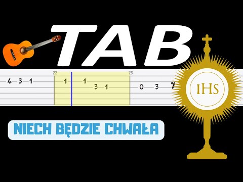 🎸 Niech będzie Chwała i Cześć i Uwielbienie - melodia TAB (gitara) 🎵 TABY I NUTY W OPISIE 🎼