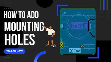 kicad mounting holes right way
