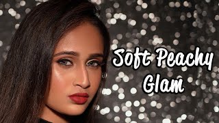 Soft Peachy Glam look | SUGAR Cosmetics screenshot 5