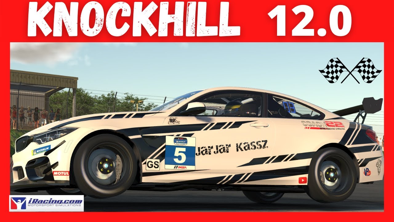 iRacing /Knockhill Racing circuit International reverse YouTube