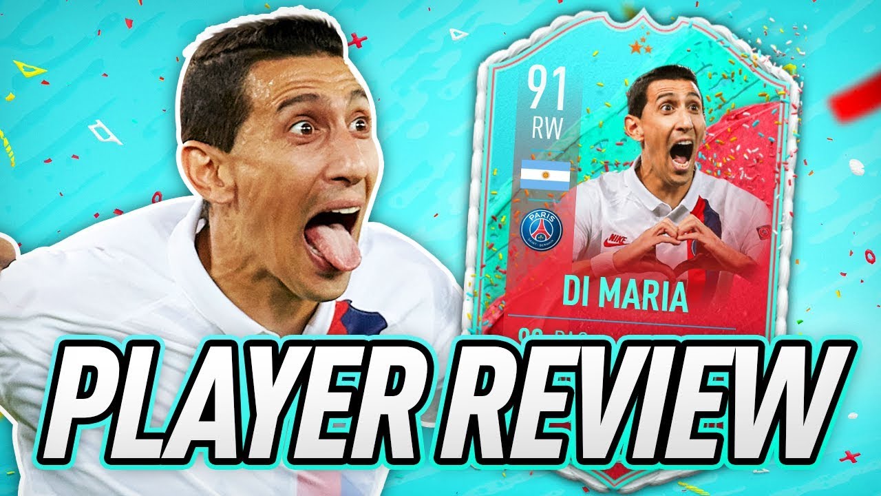 THAT PSG 5⭐5⭐ ATTACK THOUGH! 🤩 91 FUT BIRTHDAY DI MARIA PLAYER REVIEW! - FIFA 20 Ultimate Team