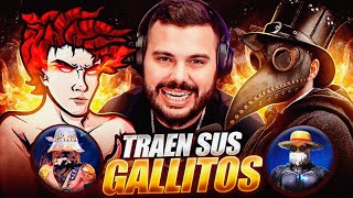 L-GANG 👹 Y PLAG44 🇲🇽 TRAEN A SUS MEJORES GALLITOS PARA ENFRENTARSE EN PVP Y ESTO FUE LO QUE PASÓ!! 🔥