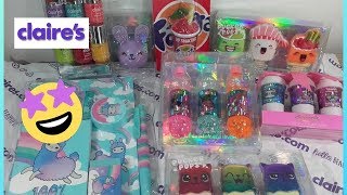 Haul Claires. Unboxing Boutique Girly  Fournitures Scolaires, Pucker Pops, Maquillage
