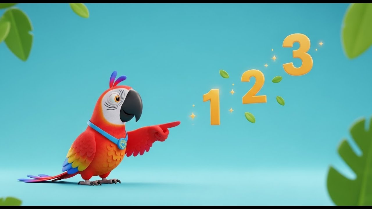 El Loro que Amaba los Números | Mejores Rimas Infantiles y Canciones ...
