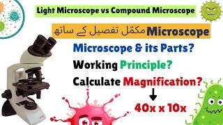 Microscope Parts and its functions I Compound Microscope vs Light Microscope