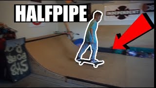 I BUILT A HALFPIPE IN MY GARAGE!