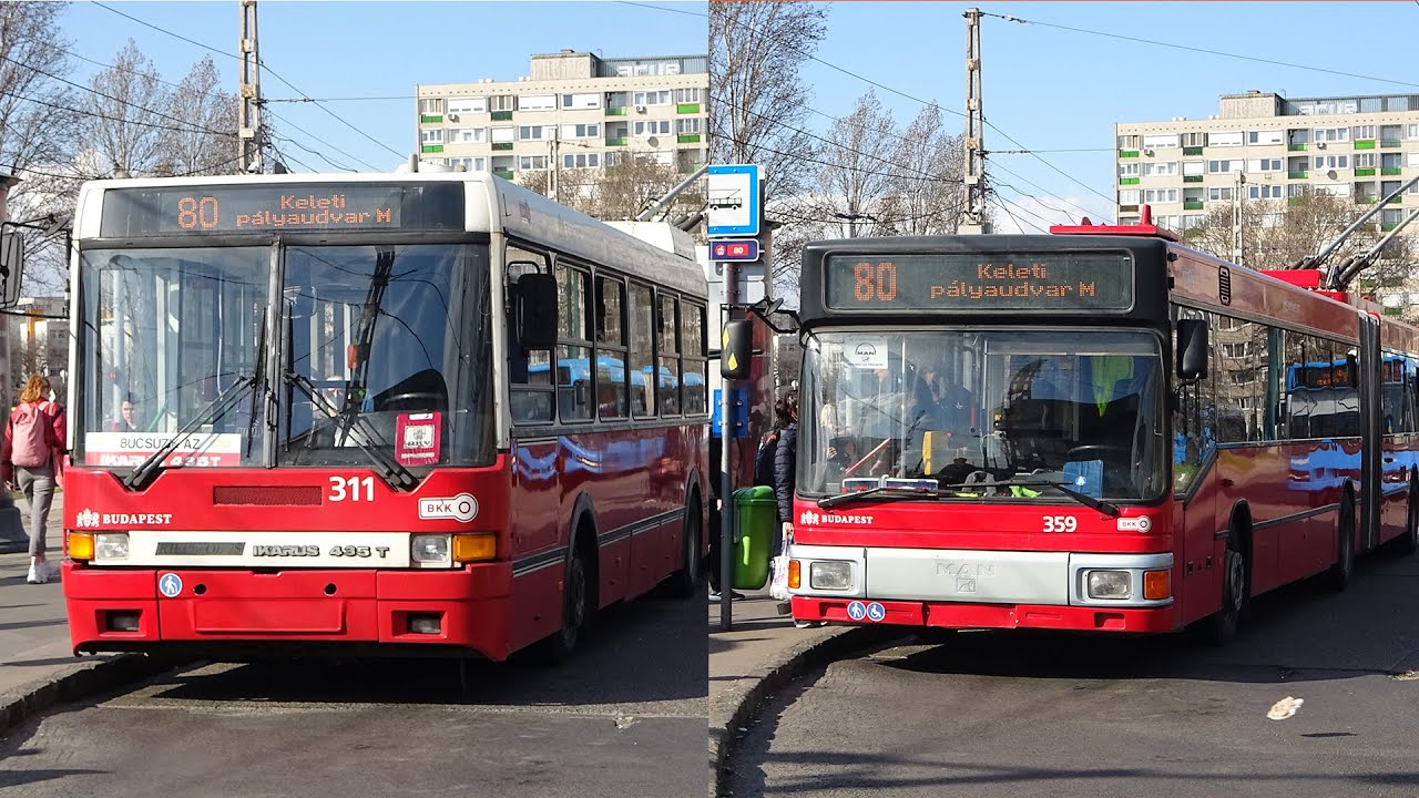 Az Ikarus 435T-k és a MAN NGE 152-esek utolsó napja a közforgalomban