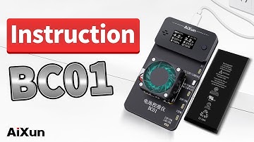 Battery Calibration IPHONE Instruction | How to Calibrate Battery with AiXun BC01