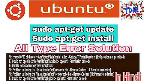 Sudo apt-get update / Sudo apt-get install Commands not working on Ubuntu |The Darkest Network