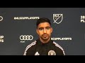 AJ DeLaGarza post game Press Conference vs Nashville SC 11/20/20