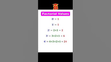 Factorial Values