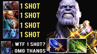 THANOS MID IS BACK 1 Shot Kill Most Crazy Def Comeback by Afoninje Imba Dota 2