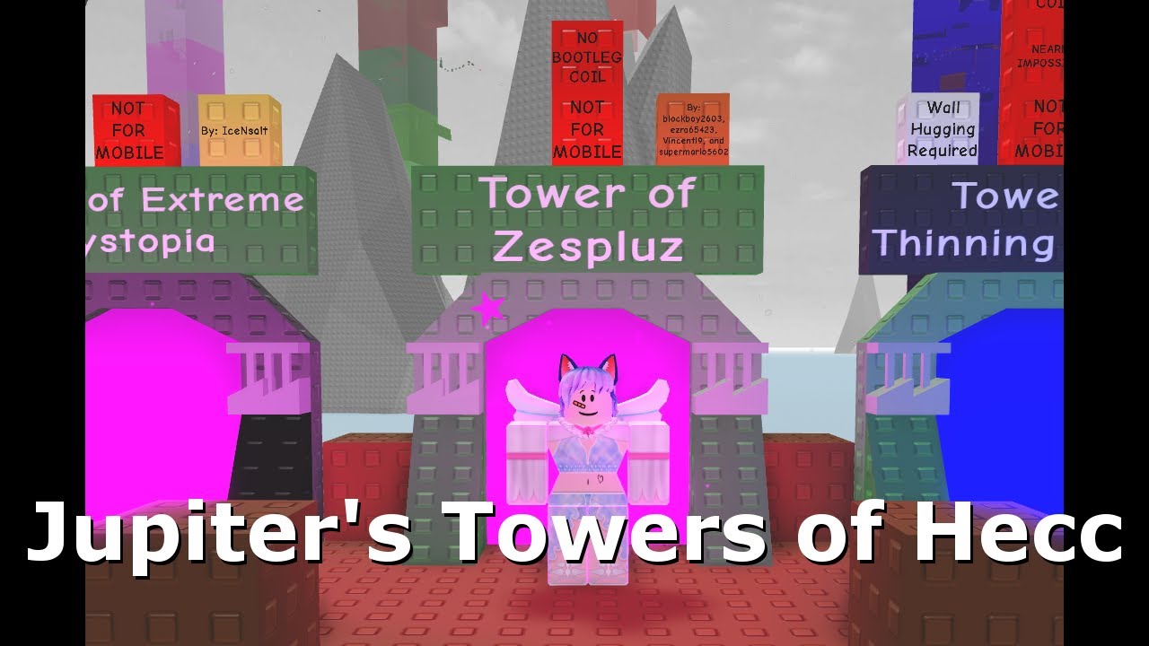 Jupiter S Towers Of Hecc Tower Of Zespluz W Text Commentary Youtube - roblox jtoh tower of hecc