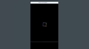 Python Turtle spiral Simulation #shorts #python #animation