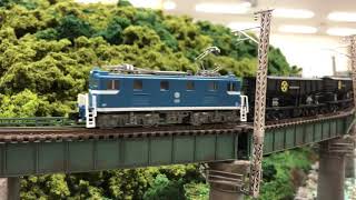 Nゲージ　秩父鉄道デキ５００セメント列車　②