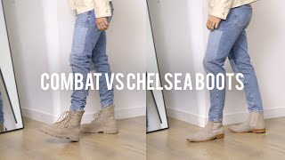 Chelsea Boots vs. Combat Boots | Men's Fall Fashion