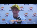 Interview Edgar Pons winner race 1 Moto2™ European Championship Albacete (Spanish)