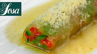 Cannelloni Vegetal de Kuzu · Fondo de Verduras · Culinary Journey