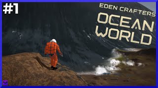 Eden Crafters Ep.- 1 Comienza la aventura en un planeta acuático | Gameplay español screenshot 1