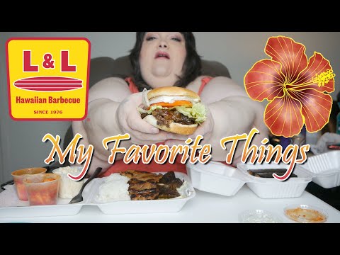 L & L Hawaiian BBQ My Favorite Things Mukbang