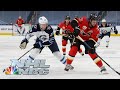 NHL Stanley Cup Qualifying Round: Jets vs. Flames | Game 1 EXTENDED HIGHLIGHTS | NBC Sports