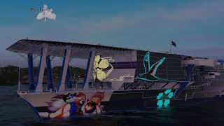 World of warship x Azur lane mod RoTFS mod 0.9.8.0 - Kaga