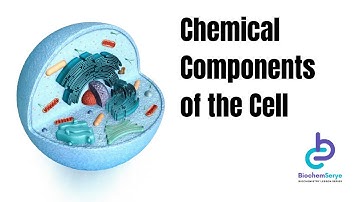 Chemical Components of the Cell - Biochemistry