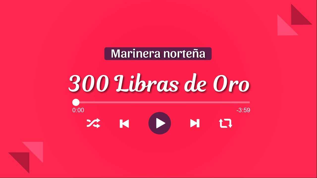 300 LIBRAS DE ORO | Marinera norteña con banda 🎺