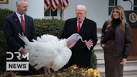 FULL CEREMONY: President Trump & Melania Pardon Thanksgiving Turkeys at White House | AC1G