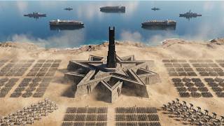 LITERAL TSUNAMI! 4.5 Million Aliens &amp; Demons vs Island Defenses! UEBS 2