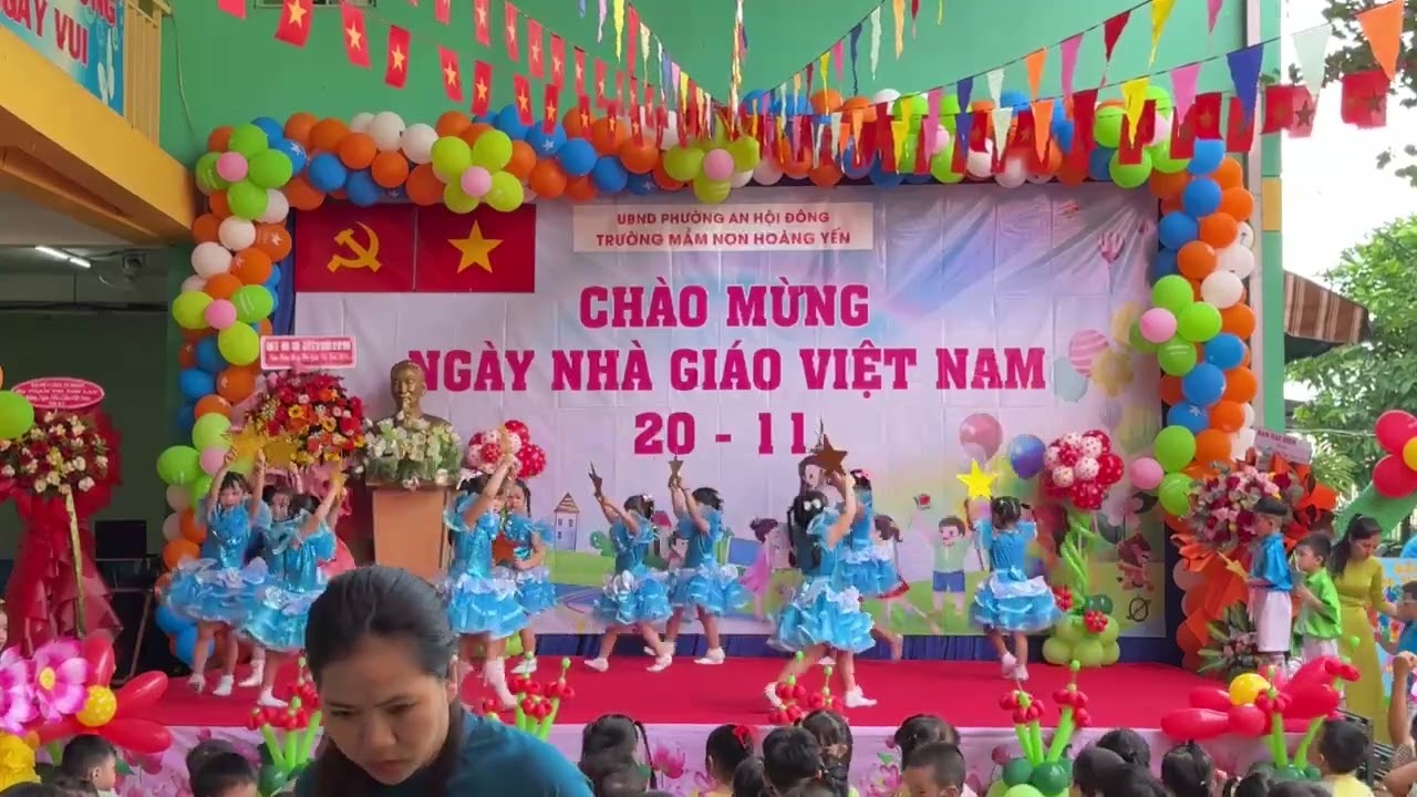 Trường mầm non Hoàng Yến mừng ngày 20/11