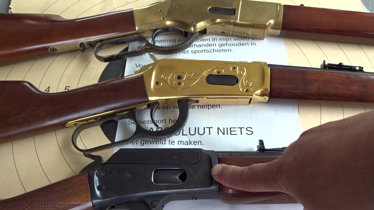 Lever Action Winchester, Marlin of Uberti? YouTube