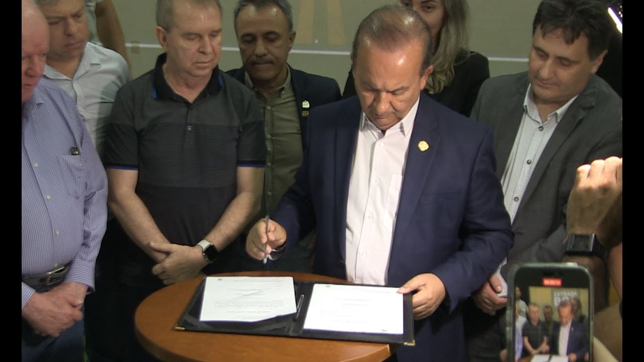 SC 305 – Governador Jorginho Mello assina ordem de serviço para inicio ...