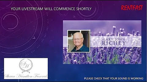 Funeral Service for the Late Garry John Richey