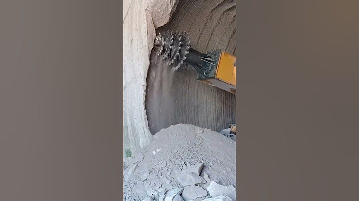 TBM ( Tunnel Boring Machine ) Tunnel work #construction