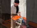 DIY Mini Metal Cutting Table Saw Machine | Homemade Angle Grinder Cutter
