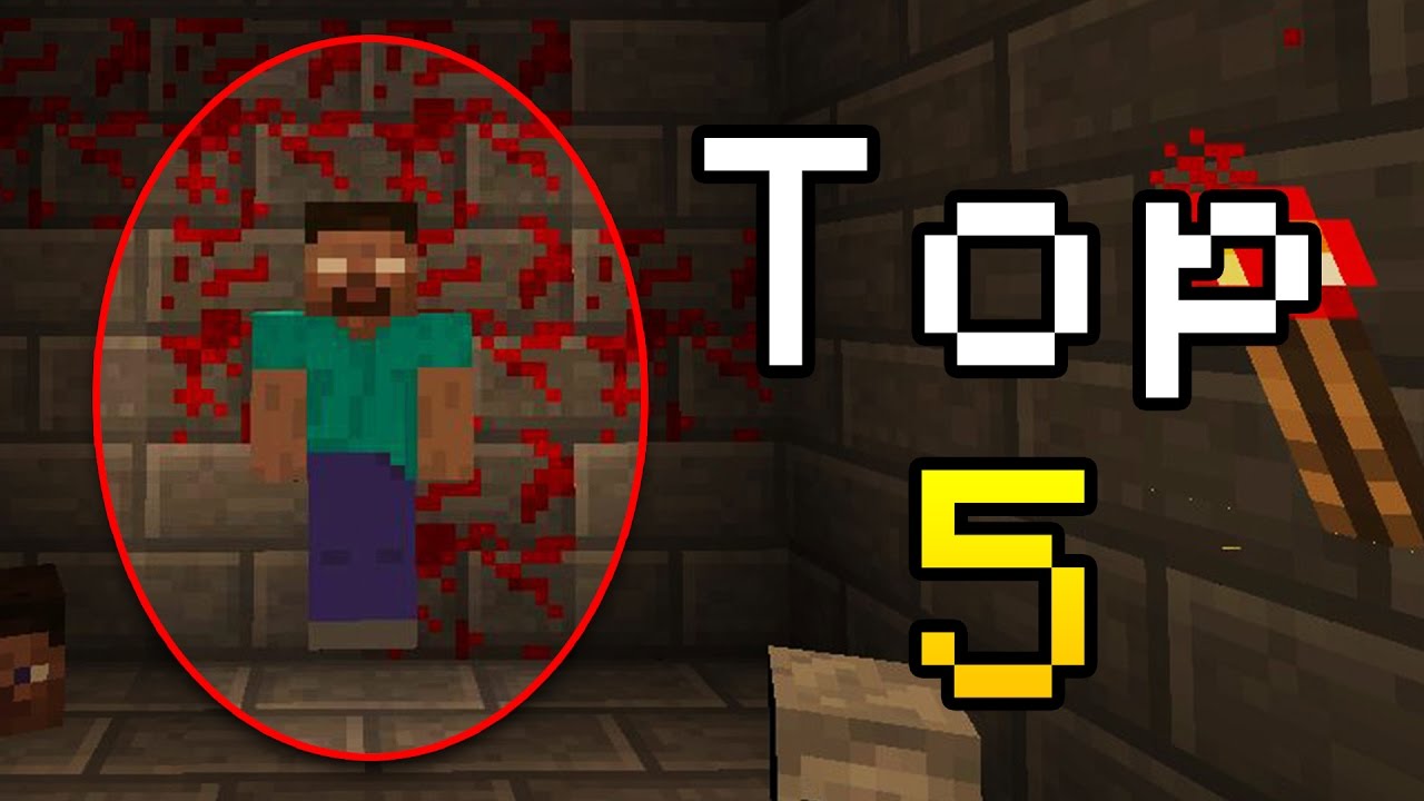 Top 5 HAUNTED MINECRAFT WORLDS! - ViYoutube