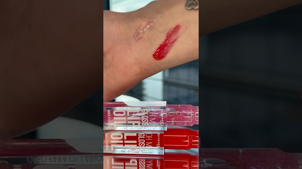 Rimmel London Oh My Gloss Lip Oil | Budget friendly lip oil | Good lip gloss | 