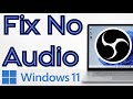How to Fix No Audio in OBS Studio (2026 Guide)