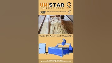 Low cost Unistar cnc  Wood  router in Maharashtra